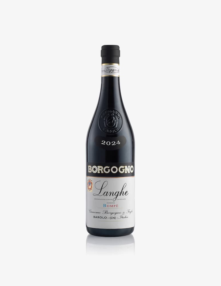 rinascente Borgogno Langhe Barbera Doc Bompe 2024 750ml
