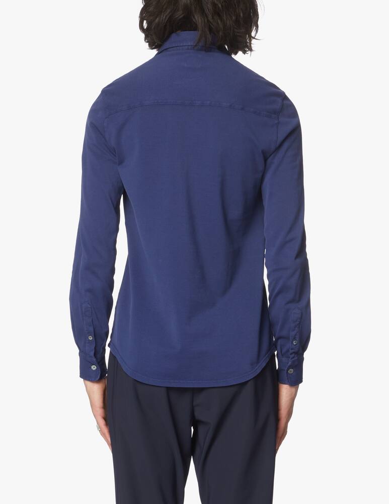 rinascente Fedeli Polo manica lunga - blu