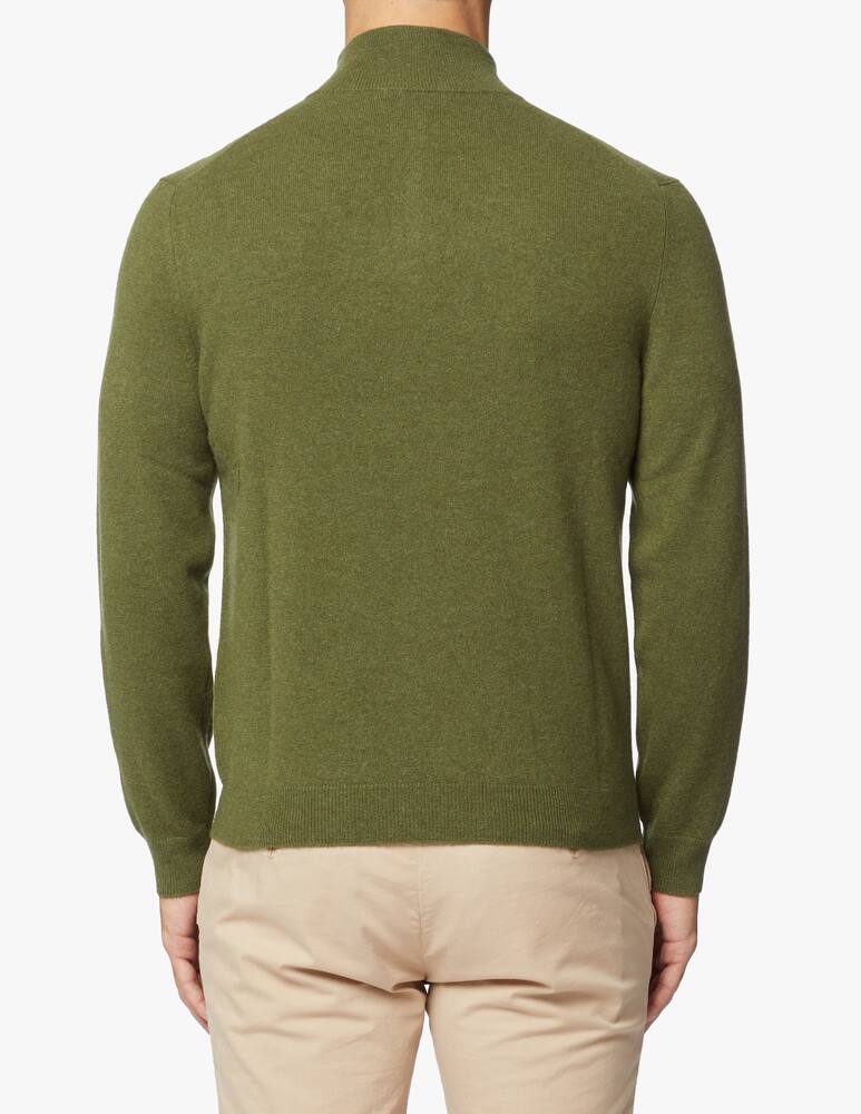 rinascente Pure Cashmere Maglione con mezza zip in cashmere