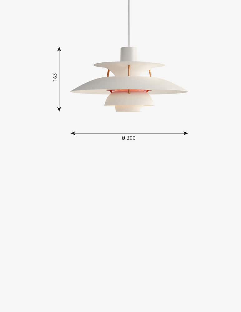 rinascente Louis Poulsen Ph 5 mini lampadario  