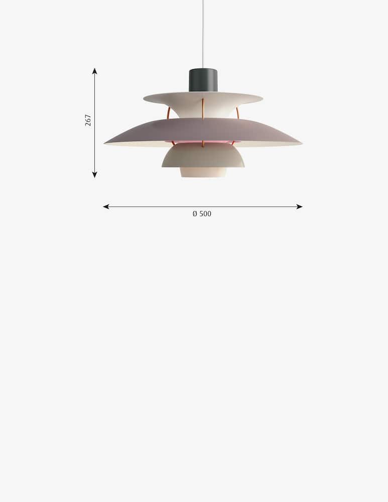 Louis Poulsen Lampada da soffitto PH 5 - immagine 3 Louis Poulsen Lampada da soffitto PH 5 - immagine 3
