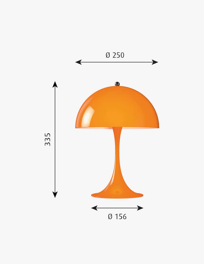 Louis Poulsen Table lamp Panthella mini - picture 3 Louis Poulsen Table lamp Panthella mini - picture 3