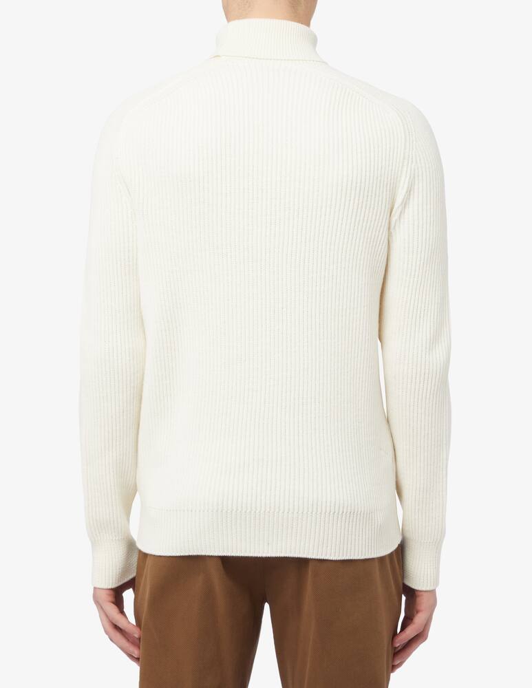 rinascente Cruna English ribbed turtleneck