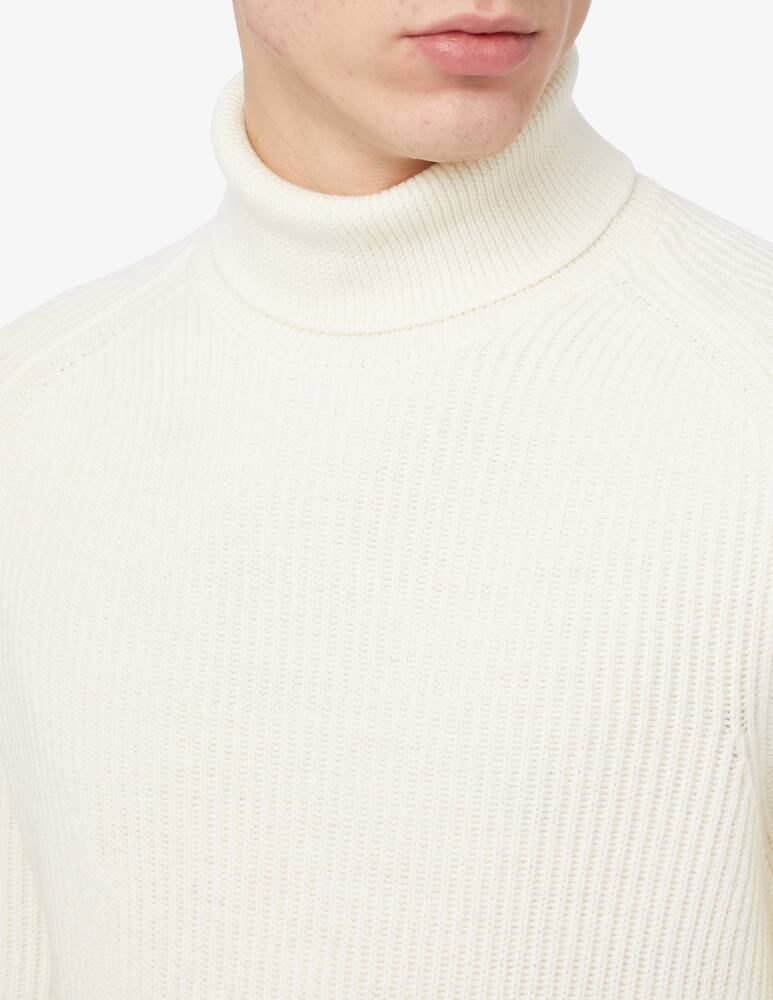 rinascente Cruna English ribbed turtleneck