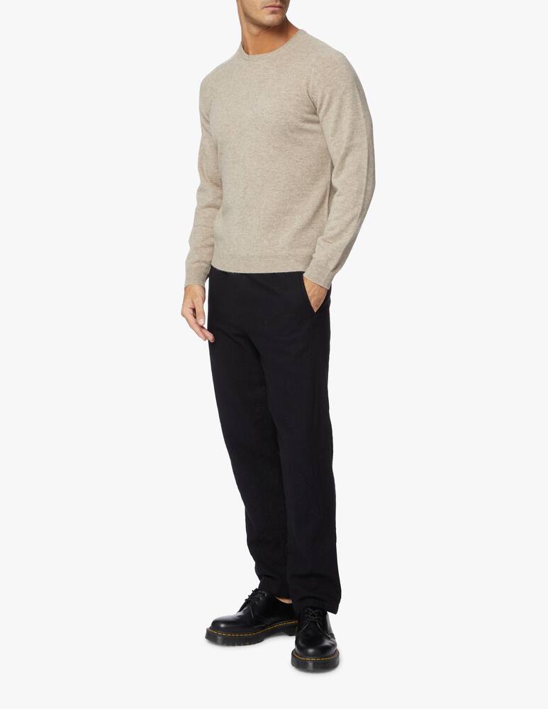 Pure Cashmere Roundneck jumper in cashmere - picture 2