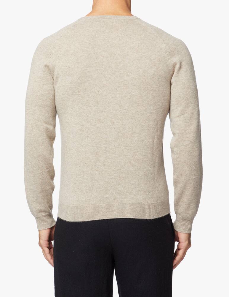 Pure Cashmere Roundneck jumper in cashmere - picture 3