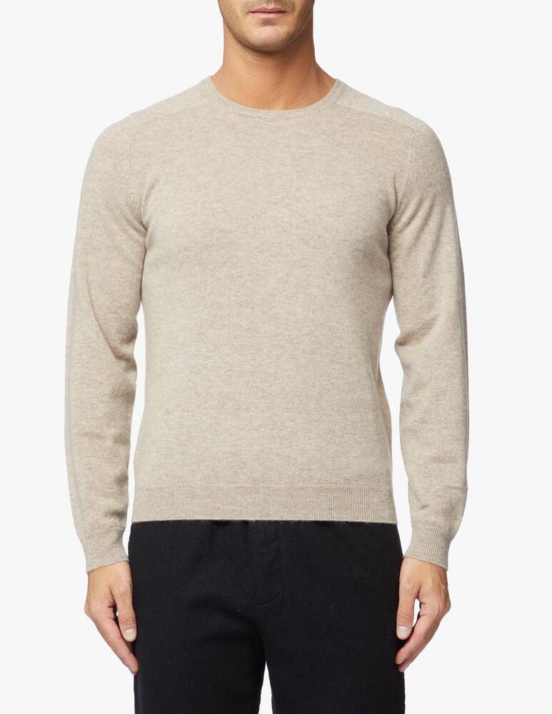 Pure Cashmere Roundneck jumper in cashmere - picture 4