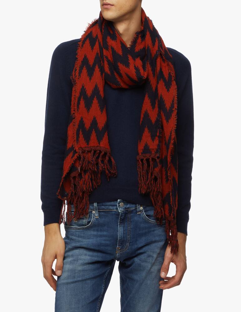 rinascente Lovat & Green Sciarpa zig zag