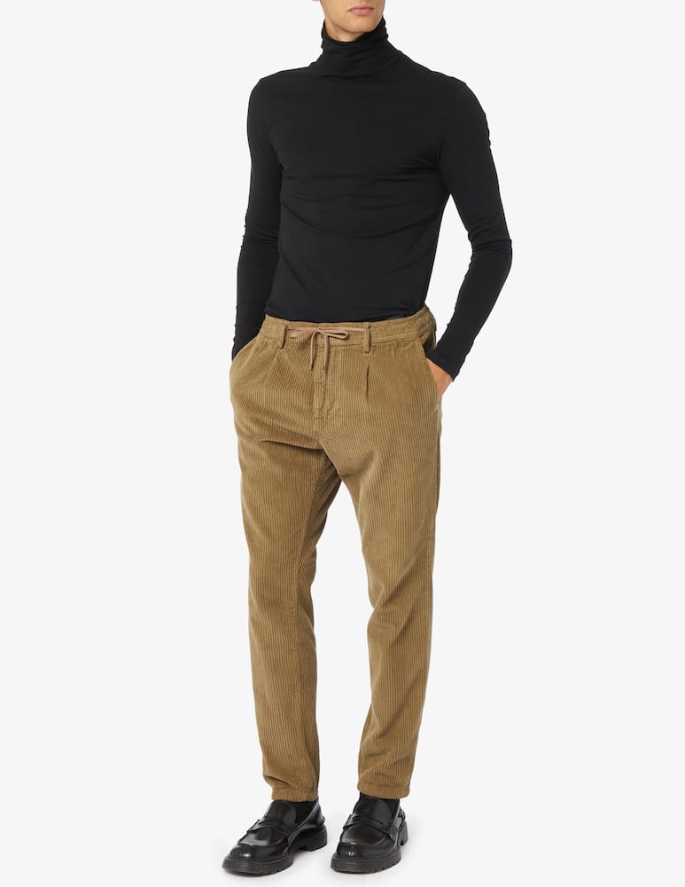 rinascente Cruna Ribbed pence trousers