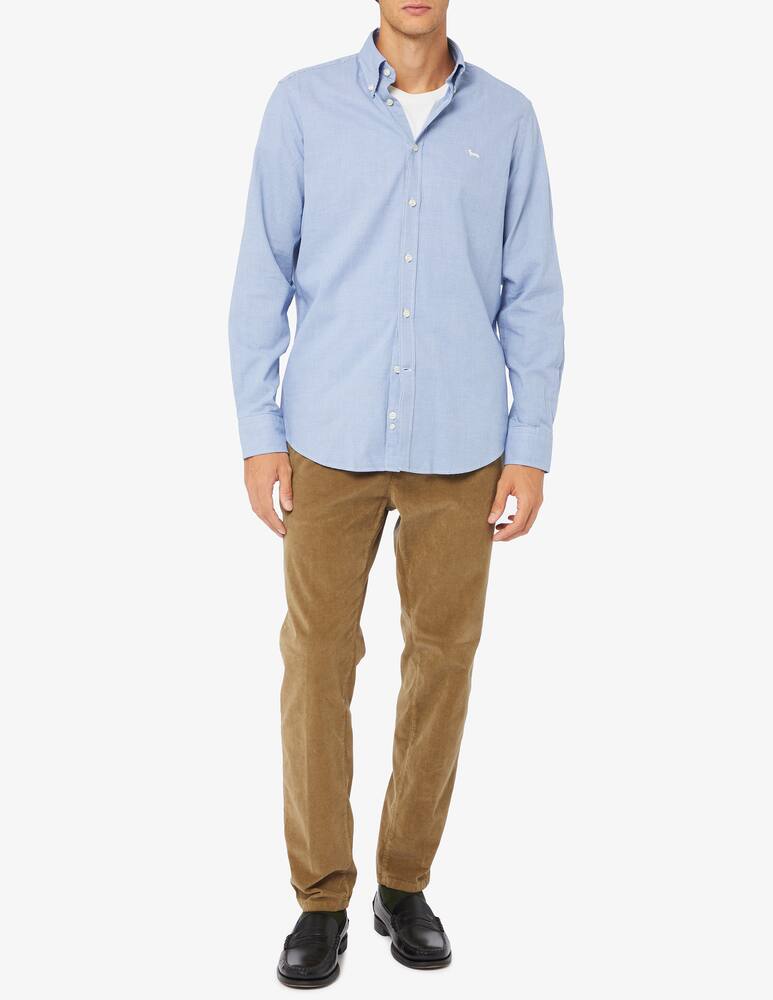 rinascente Cruna 2000 stripes velvet trousers