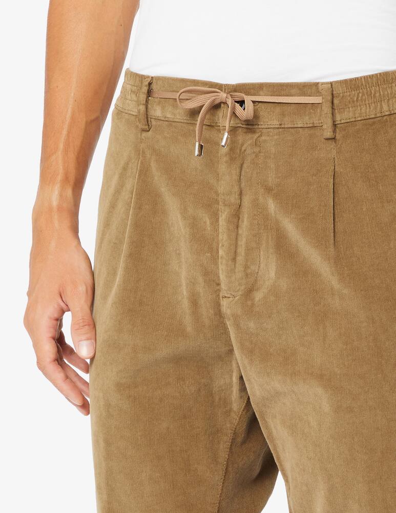 rinascente Cruna 2000 stripes velvet trousers