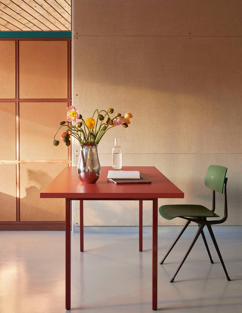 rinascente Hay Two-Colour Tavolo - Rosso