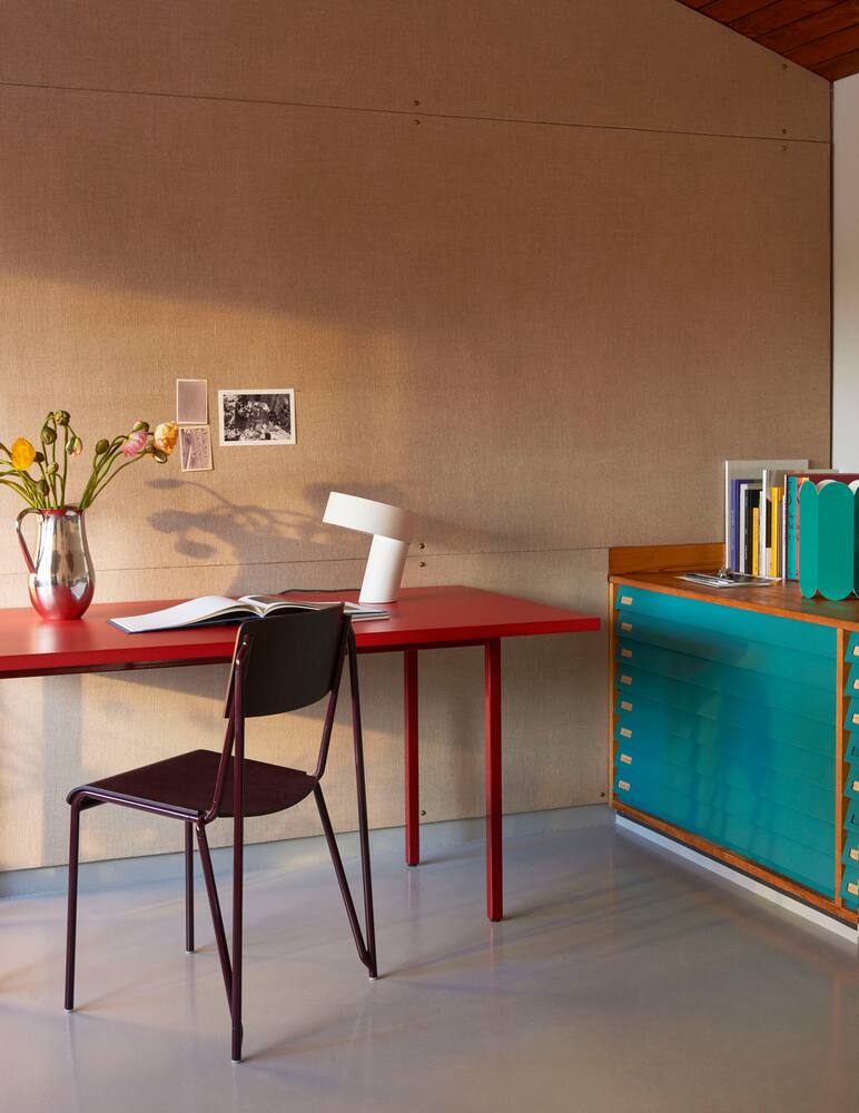 rinascente Hay Two-Colour Tavolo - Rosso