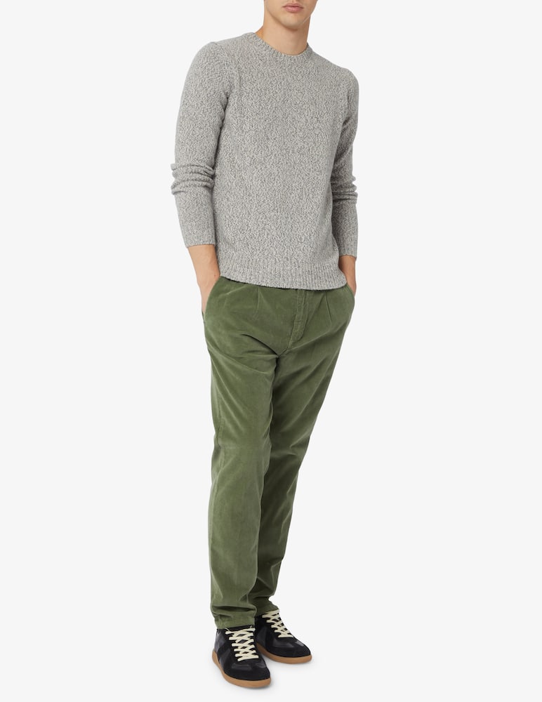 rinascente Cruna Pantaloni velluto 2000 righe pence