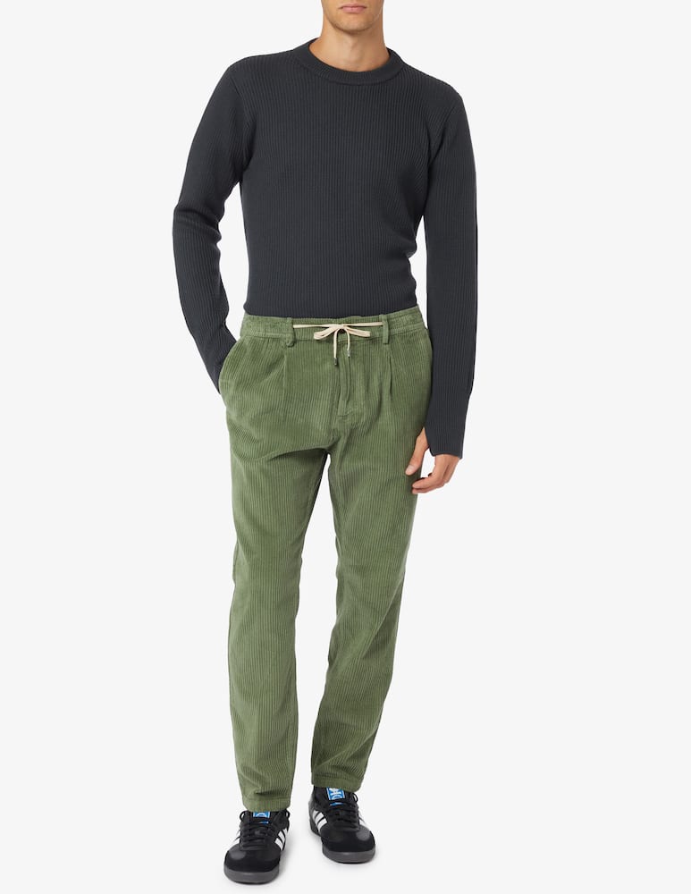 rinascente Cruna Pantaloni costa roccia con pence