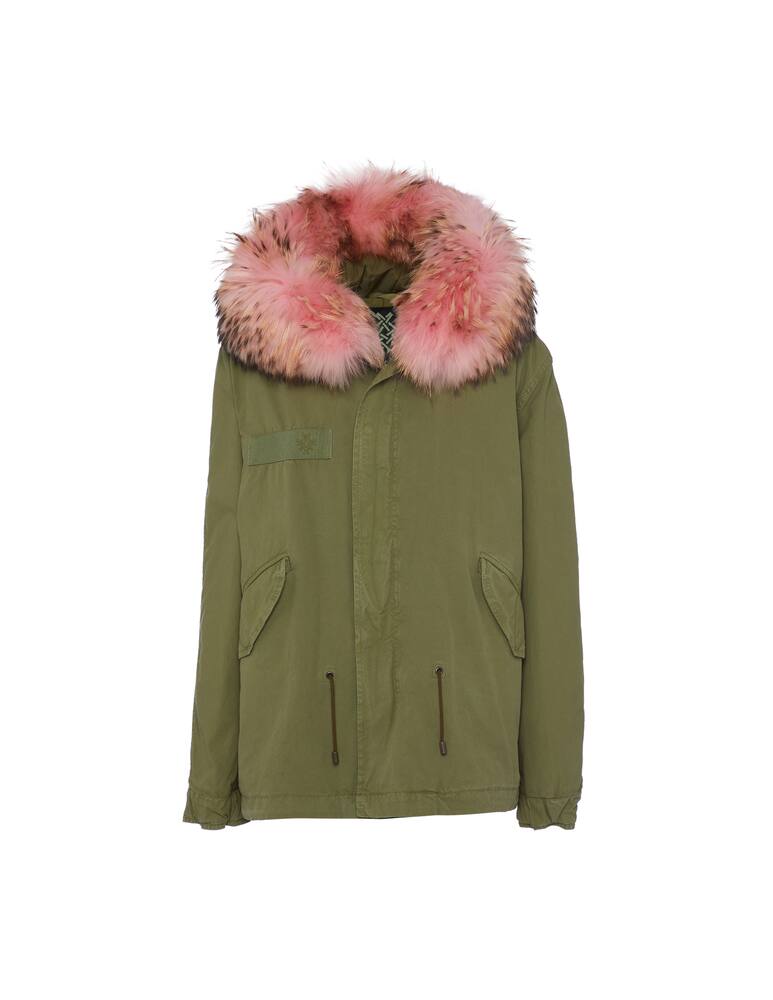 rinascente Mr&Mrs Italy Mini parka Quilt with fur trim