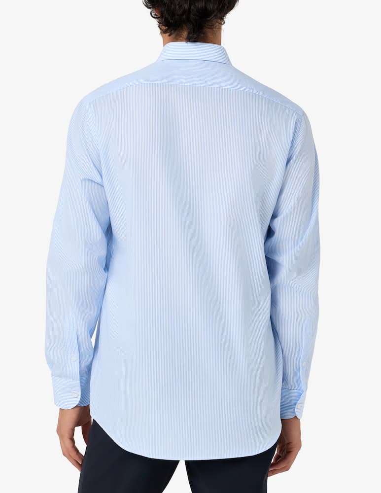 rinascente Sartoria Italiana Camicia a righe doppio ritorto modern fit