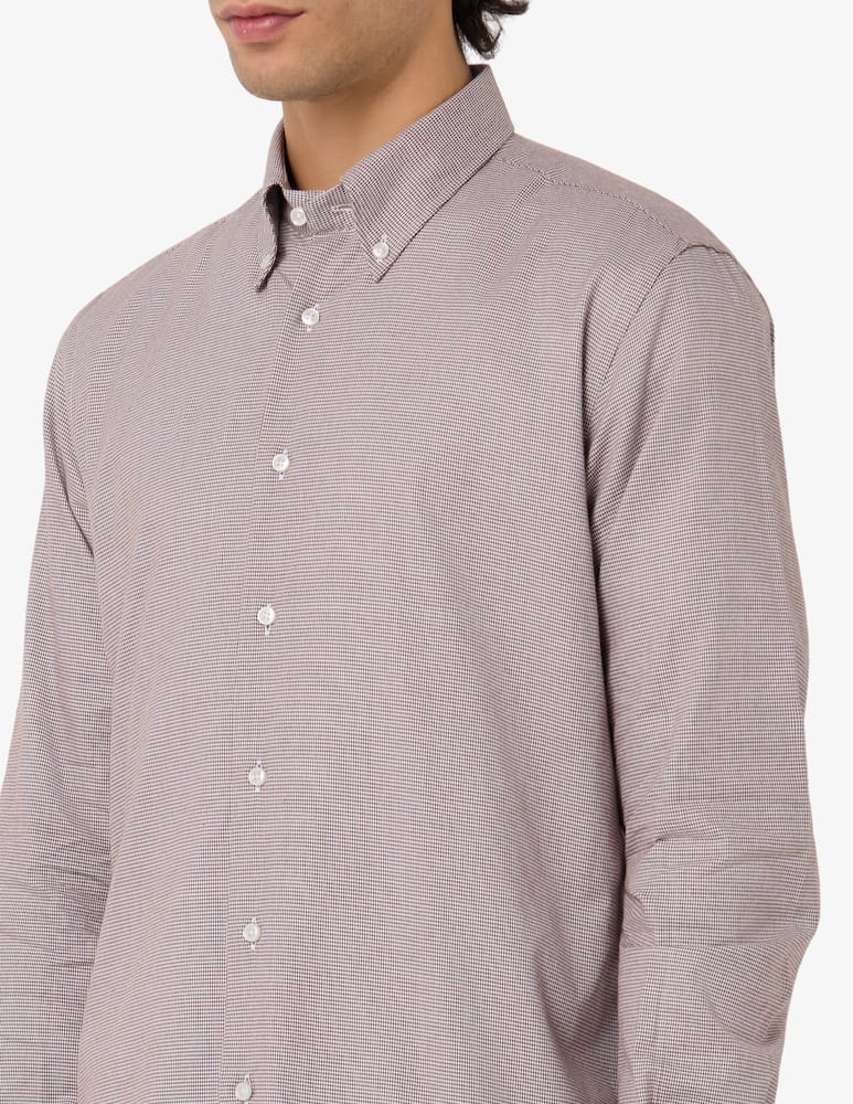 Sartoria Italiana Micro check shirt - picture 4 Sartoria Italiana Micro check shirt - picture 4