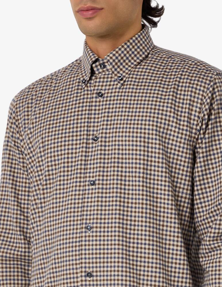 rinascente Sartoria Italiana check flannel shirt