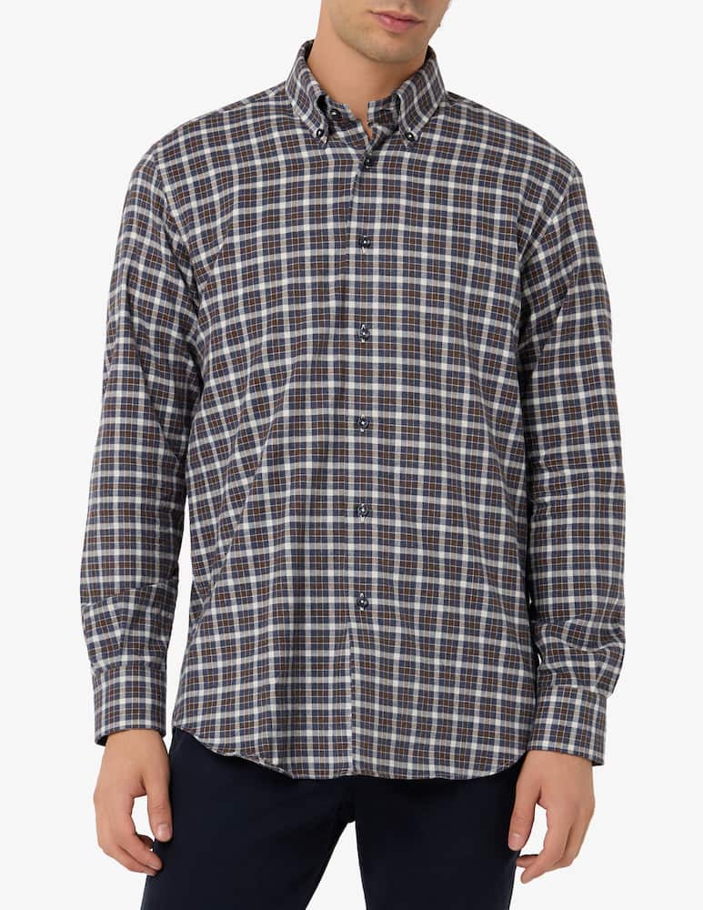 Sartoria Italiana Checked flannel shirt - picture 1 Sartoria Italiana Checked flannel shirt - picture 1