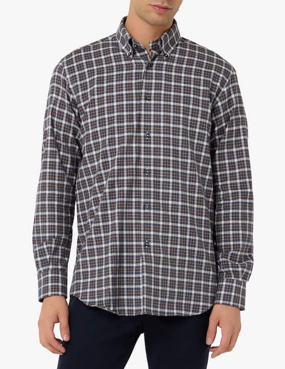 Sartoria Italiana - Checked flannel shirt - €79,00