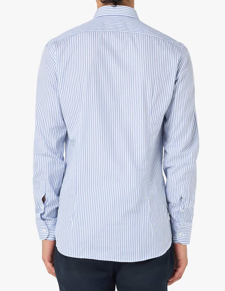 rinascente Sartoria Italiana Camicia a riga doppia doppio ritorto regular fit 