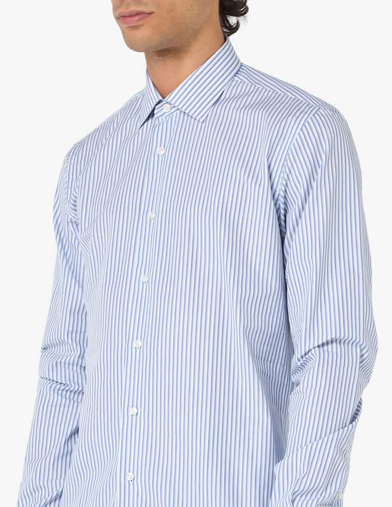 rinascente Sartoria Italiana Camicia a riga doppia doppio ritorto regular fit 