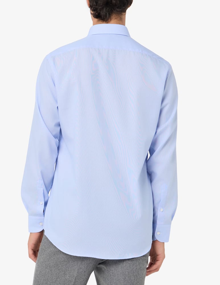 Sartoria Italiana Camicia microriga in popeline di cotone no iron regular fit - immagine 3 Sartoria Italiana Camicia microriga in popeline di cotone no iron regular fit - immagine 3