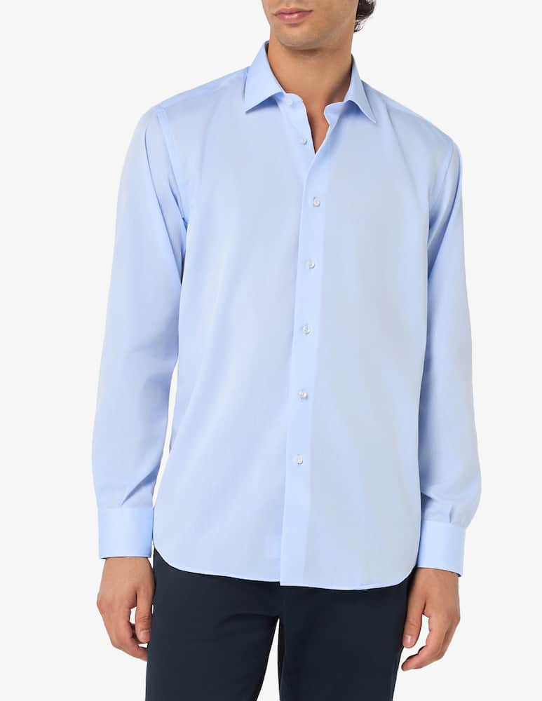 rinascente Sartoria Italiana Camicia in popeline regular fit no iron