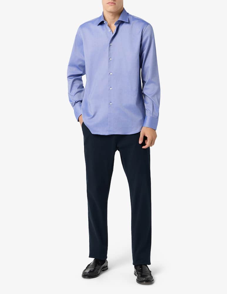 Sartoria Italiana Camicia oxford doppio ritorto regular fit - immagine 2 Sartoria Italiana Camicia oxford doppio ritorto regular fit - immagine 2