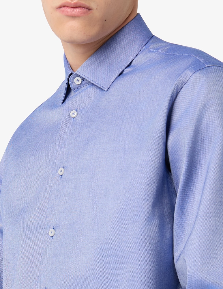 Sartoria Italiana Camicia oxford doppio ritorto regular fit - immagine 4 Sartoria Italiana Camicia oxford doppio ritorto regular fit - immagine 4