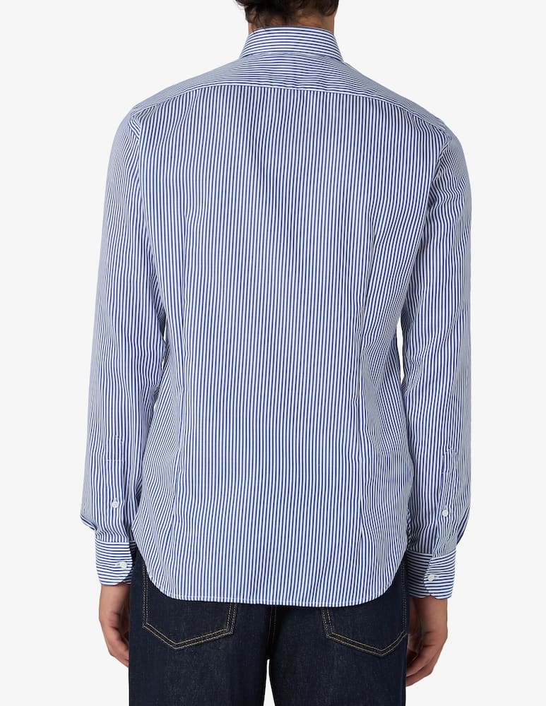 Delsiena Camicia journey in twill di cotone a righe modern fit - immagine 3 Delsiena Camicia journey in twill di cotone a righe modern fit - immagine 3
