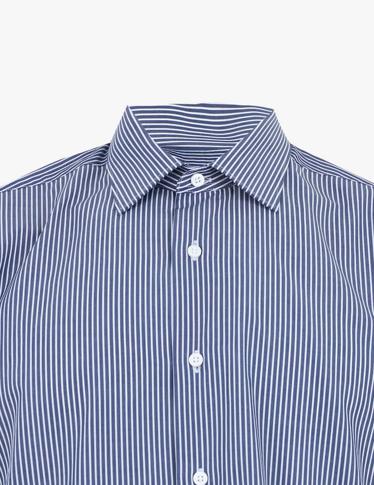 rinascente Delsiena Striped poplin shirt