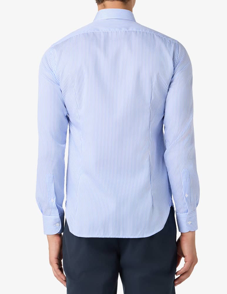 Delsiena Striped twill shirt - picture 3 Delsiena Striped twill shirt - picture 3