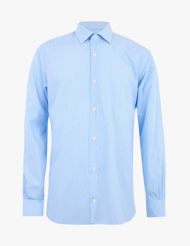 rinascente Delsiena Striped poplin shirt