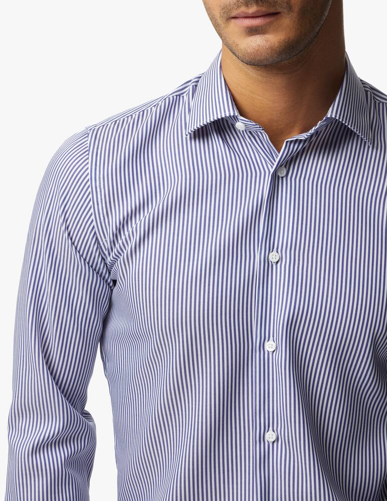 rinascente Delsiena Journey twill striped shirt