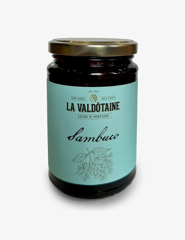 rinascente La Valdotaine Confettura Extra Sambuco 350g