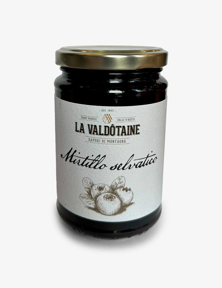 rinascente La Valdotaine Confettura Extra Mirtillo 350g
