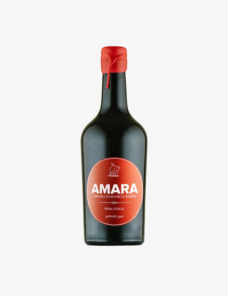 Amara Liquore Amaro Di Arance Rosse Di Sicilia 500ml - immagine 1 Amara Liquore Amaro Di Arance Rosse Di Sicilia 500ml - immagine 1