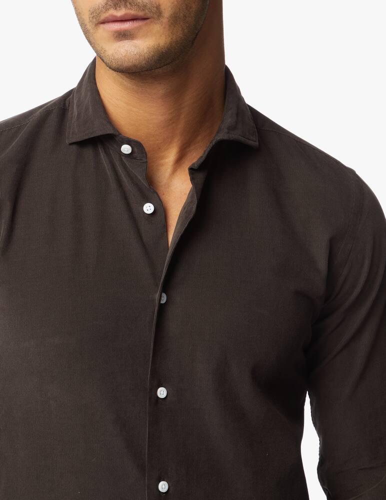 rinascente Delsiena Camicia in velluto millerighe