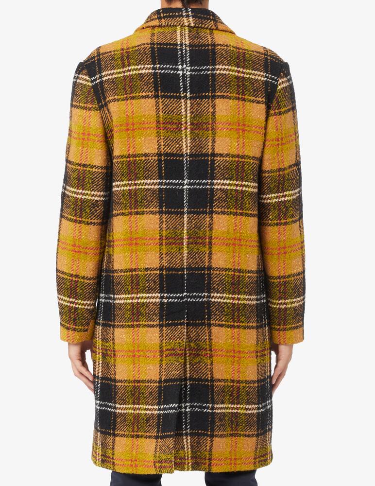 rinascente Bottega Martinese Cappotto monopetto a quadri