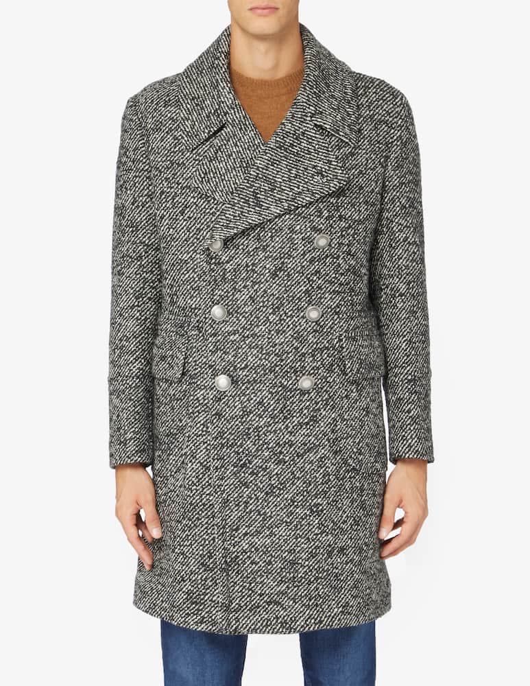 Bottega Martinese Cappotto tess diagonale - immagine 1