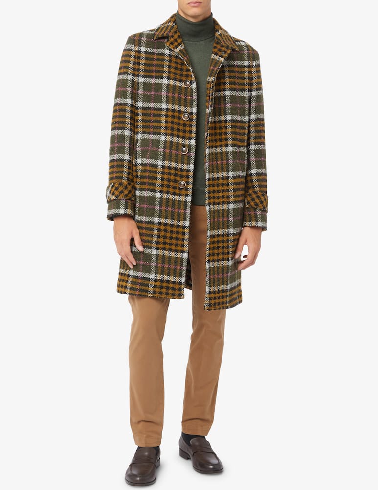 rinascente Bottega Martinese Cappotto monopetto galles corto