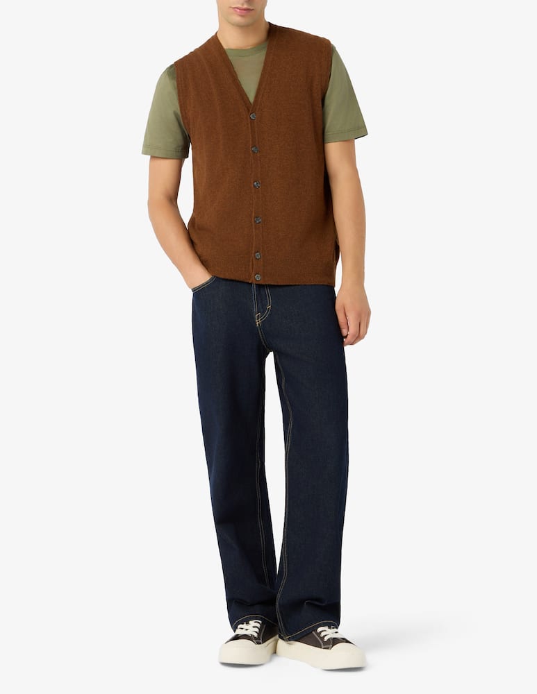 rinascente Rinascente Collection Gilet con bottoni in lana d'agnello