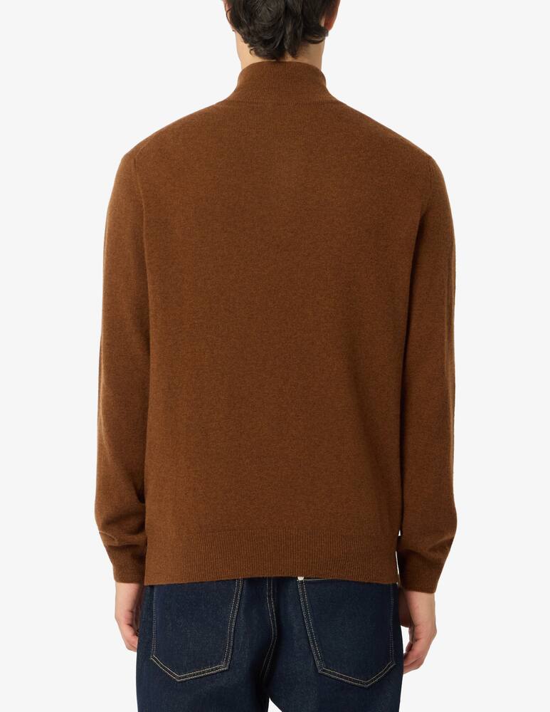 rinascente Rinascente Collection Pullover mezza zip in lana d'agnello
