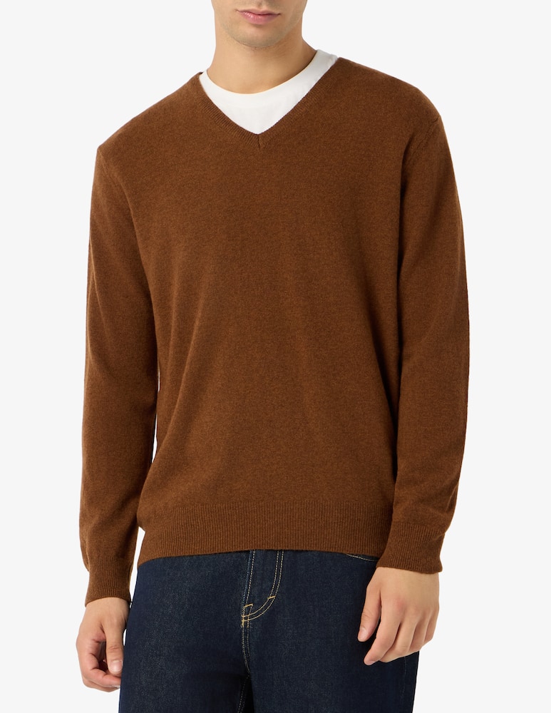 rinascente Rinascente Collection Pullover scollo a v in lana d'agnello
