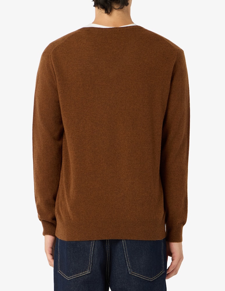 rinascente Rinascente Collection Pullover scollo a v in lana d'agnello