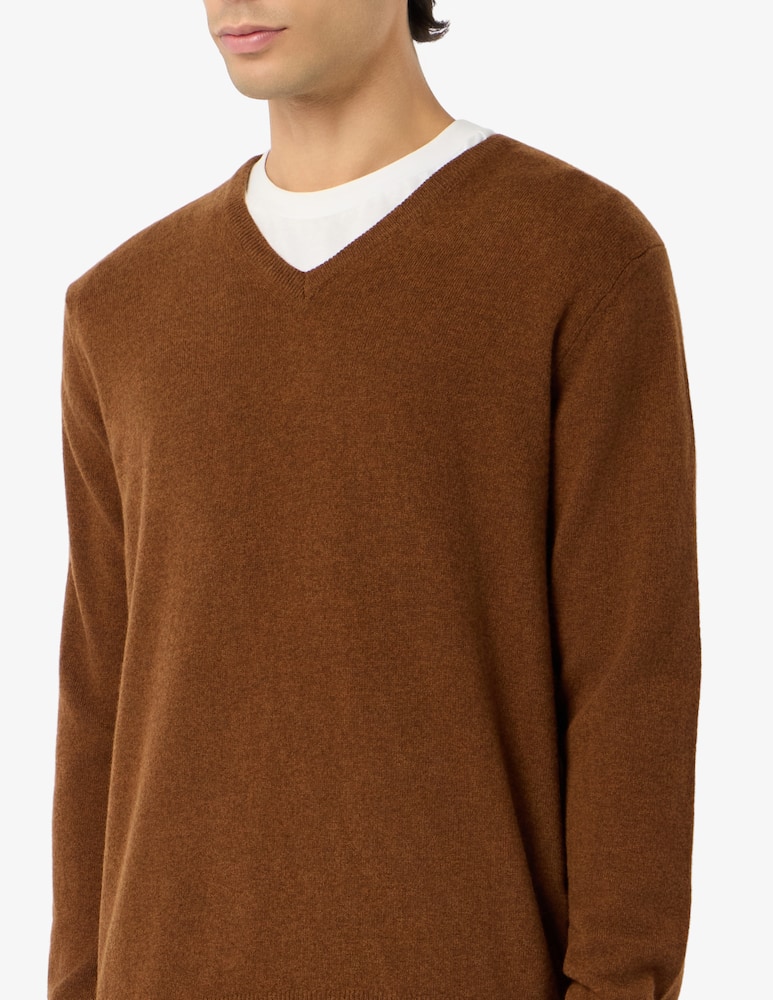 rinascente Rinascente Collection Pullover scollo a v in lana d'agnello