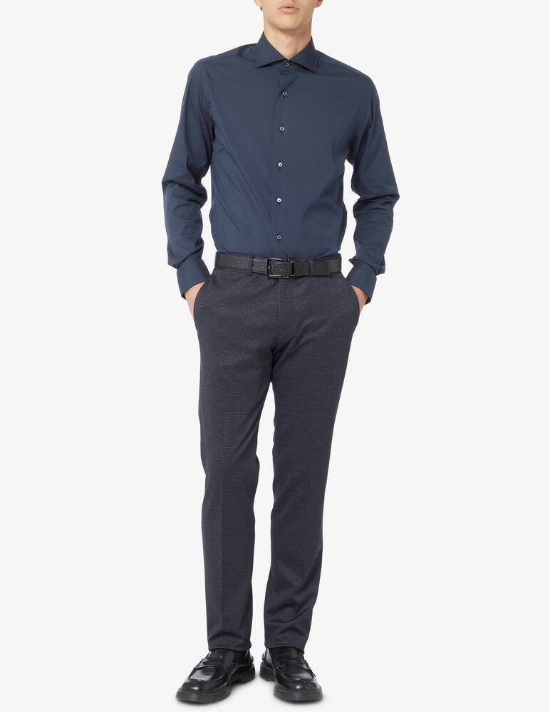 rinascente Alessandro Gherardi Popeline stretch albini shirt
