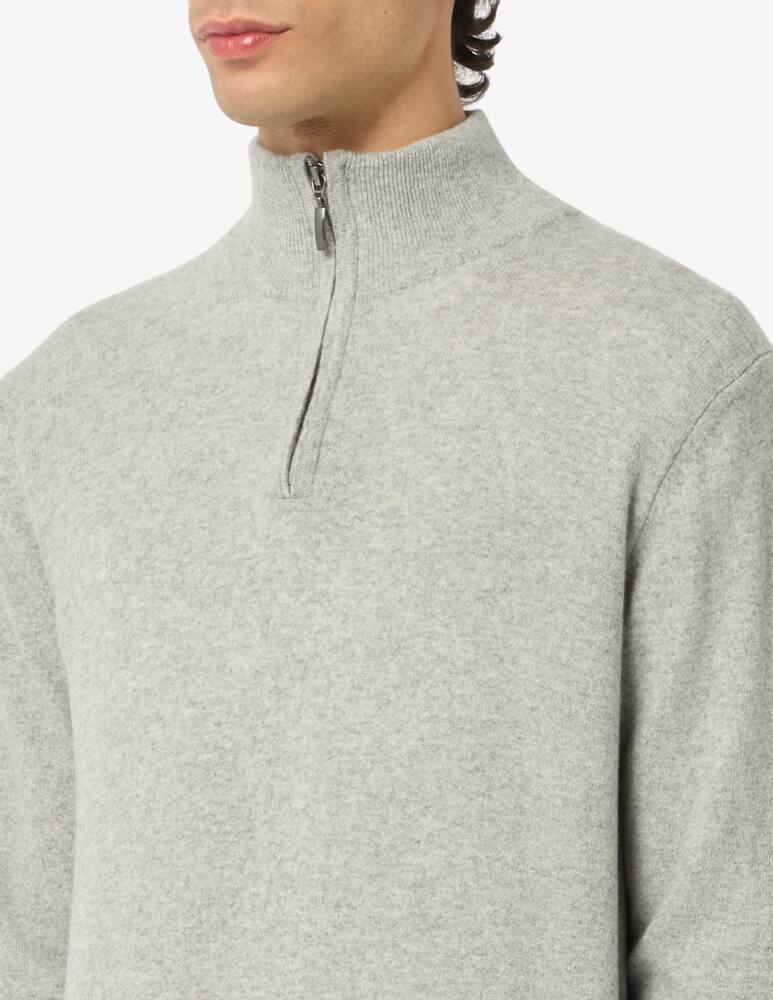 rinascente Rinascente Collection Pullover mezza zip in lana d'agnello
